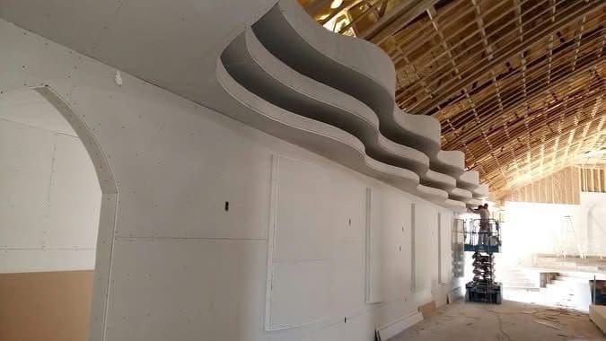 Wave Wall Detail