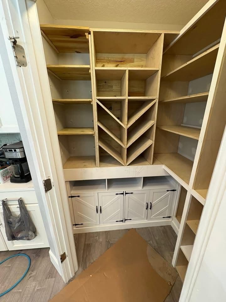 Custom Pantry & Wine Rack